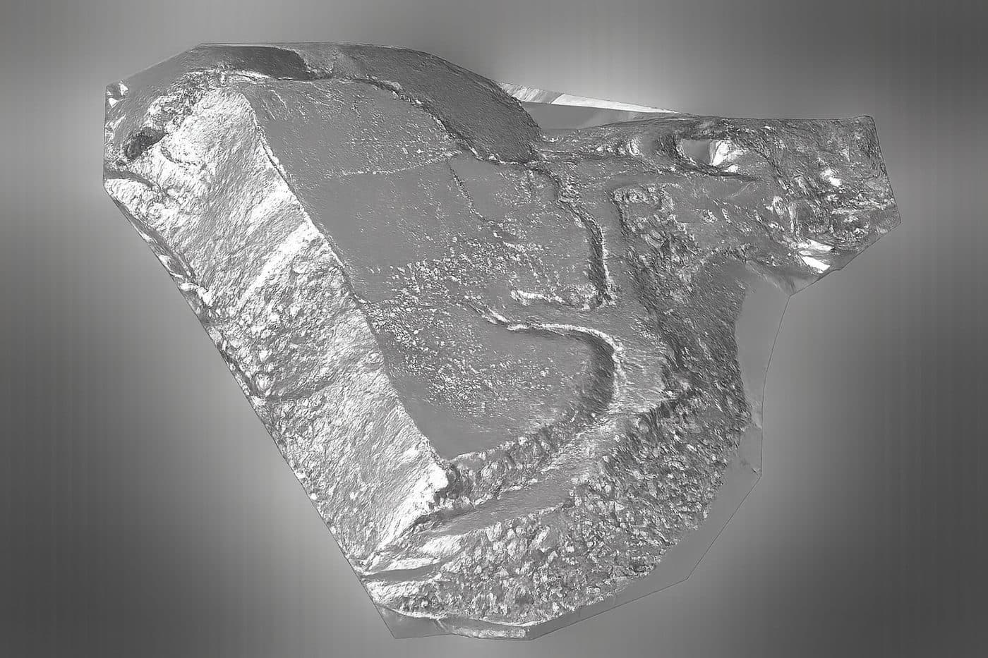 نموذج تضاريس ثلاثي الأبعاد من مسح LiDAR عالي الدقة أجرته allaiz